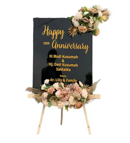 Papan Bunga Akrilik Wai Sari